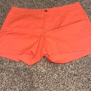 Coral old navy shorts